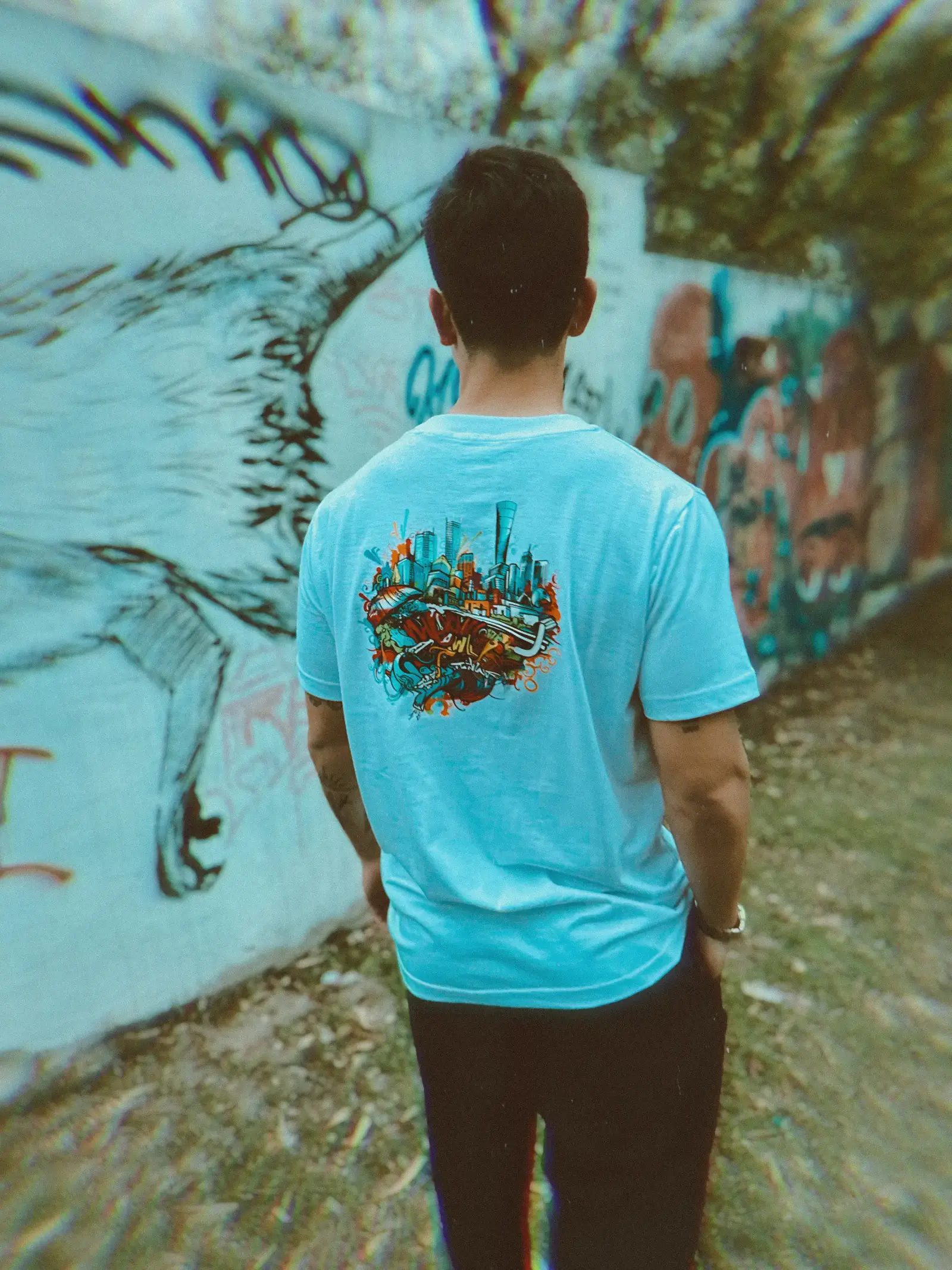 REMERA HOMBRE BLANCA TOWN 