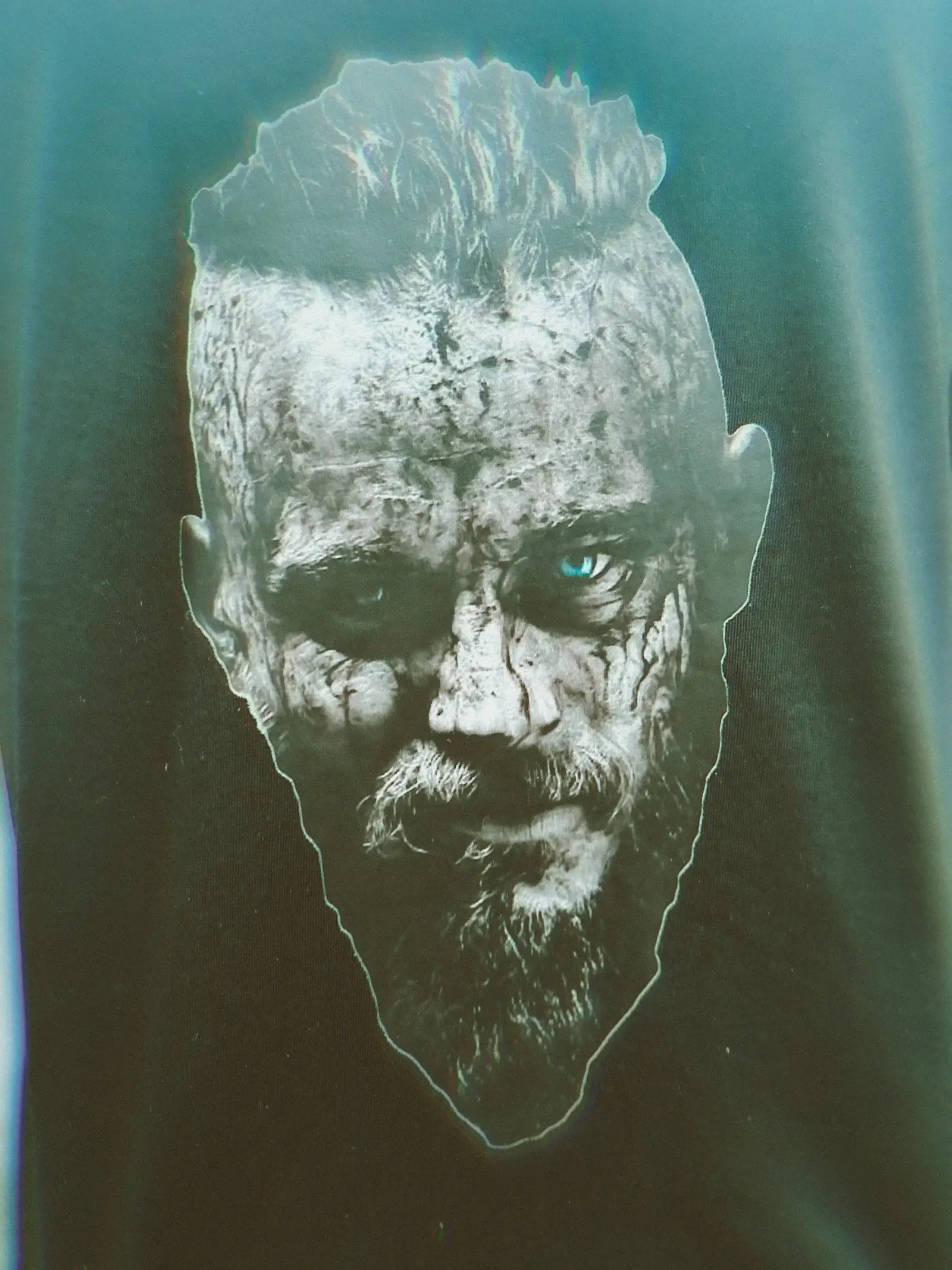 REMERA HOMBRE OVERSIZE NEGRA RANGAR LOTHBROK